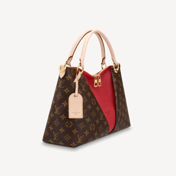 LOUIS VUITTON V Tote MM Long Wallet 2-Piece Set Value M43957+M60017