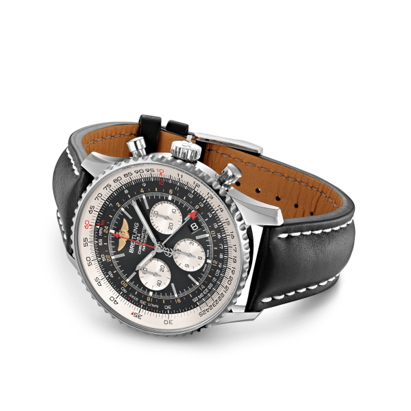 Navitimer B04 Chronograph GMT 48 - Stainless Steel AB0441211B1X1
