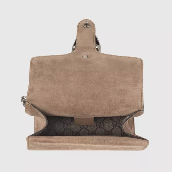 Dionysus Series GG Supreme Canvas Shoulder Bag