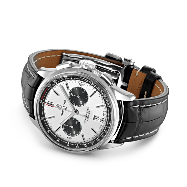 Premier B01 Chronograph 42 - Fine Steel - Silver AB0118221G1P1