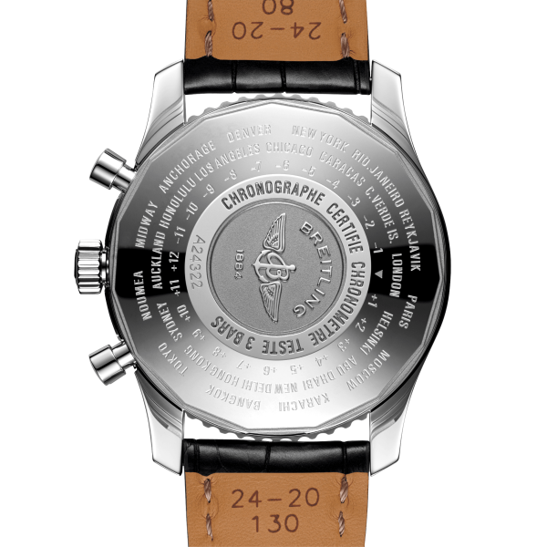 Navitimer Chronograph GMT 46 - Stainless steel - A24322121B1P1