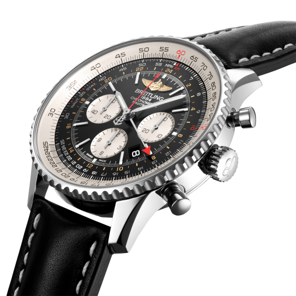 Navitimer B04 Chronograph GMT 48 - Stainless Steel AB0441211B1X1