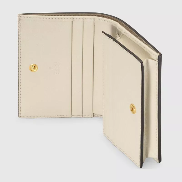 Gucci Les Pomme Card Case Wallet with Banknotes and Coin Case