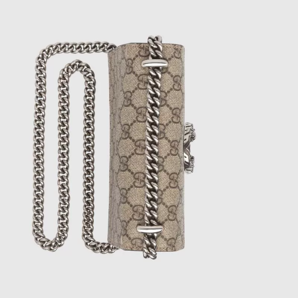 Dionysus Series GG Supreme Canvas Shoulder Bag