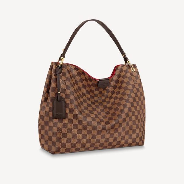 LOUIS VUITTON Graceful MM Long Wallet 2-Piece Set Value N44045+N41661