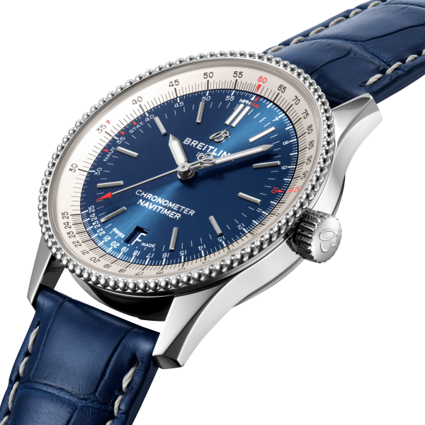 Navitimer Automatic 38 - Stainless steel - Blue A17325211C1P1