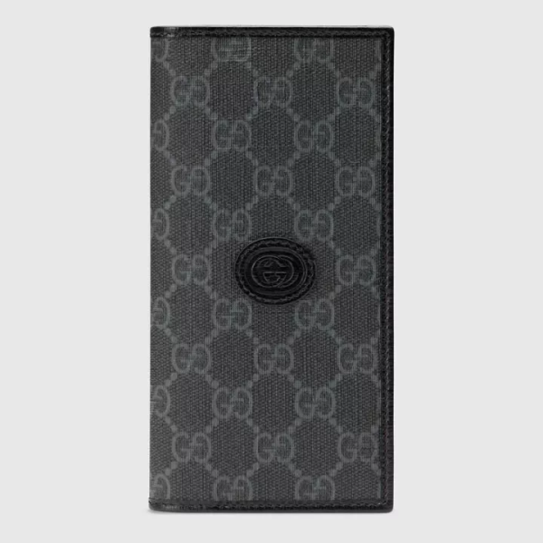 Interlocking Double G Long Wallet