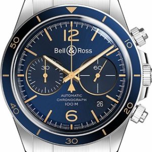 Bell and Ross Vintage Men-s Authentic Watch BRV294-BU-G-ST/SST