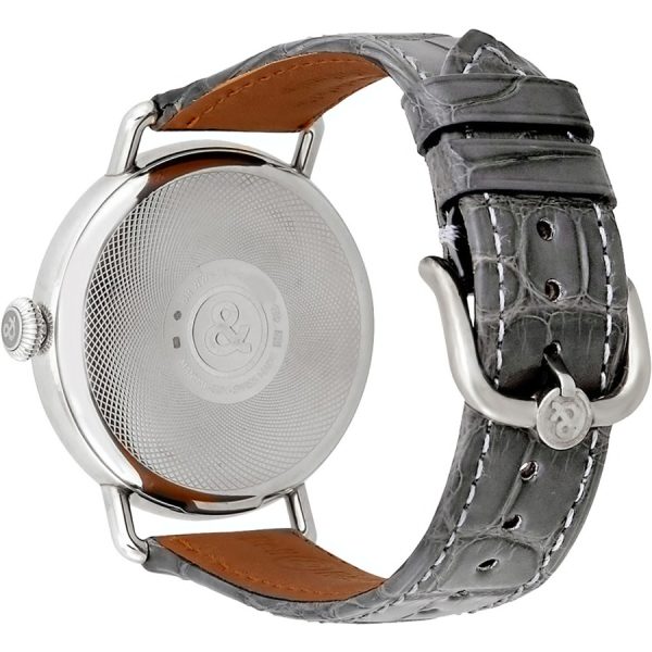 Bell and Ross Vintage New Swiss Men-s Watch WW1 BRWW1-ME-AG-SI/SCR