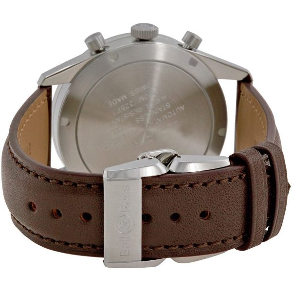 Bell and Ross Vintage Original Chronograph Men-s Watch BRV126-BEI-ST/SCA