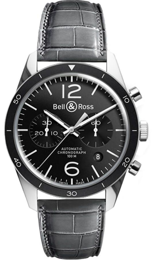 Bell and Ross Vintage Sport Men-s Watch BRV126-BL-BE/SCR2