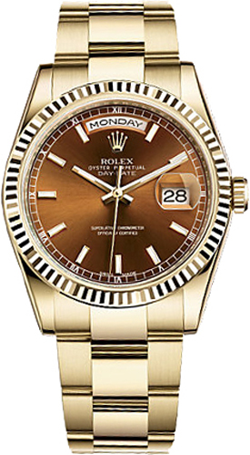 Rolex Day-Date 36 Men-s Luxury Watch 118238