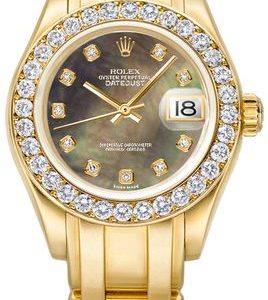 Rolex Pearlmaster Diamond Dial Women-s Watch 80298