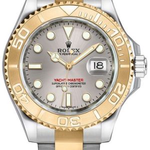 Rolex Yacht-Master 35 Gold and Steel Watch 168623