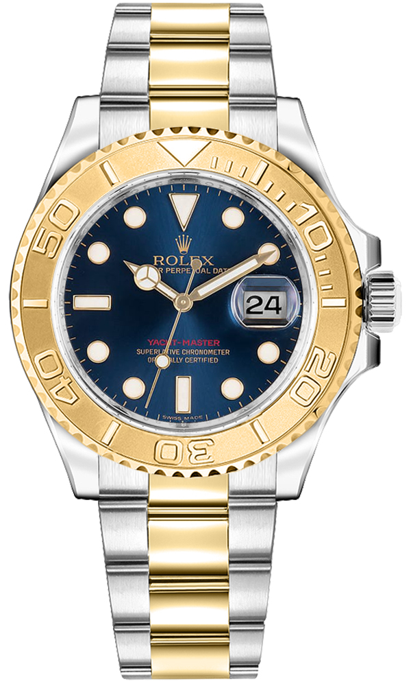 Rolex Yacht-Master 35 Steel and Gold Watch 168623