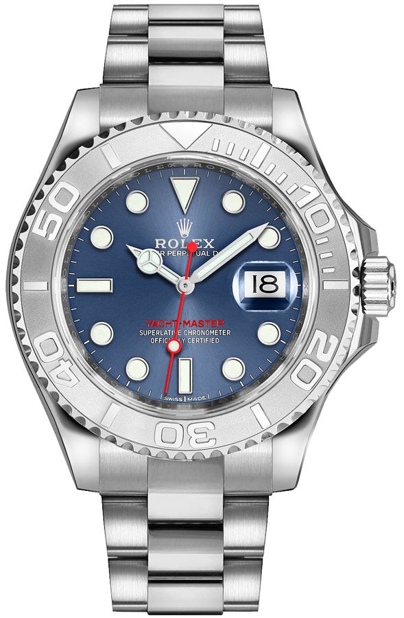 Rolex Yacht-Master 40 Blue Dial Men-s Watch 116622